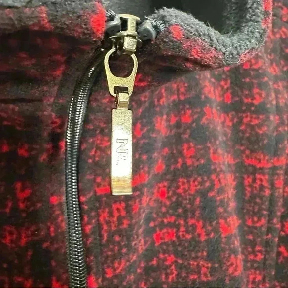 Northern Reflections Vest Fleece Red & Black Size Extra Large - Picture 5 of 16